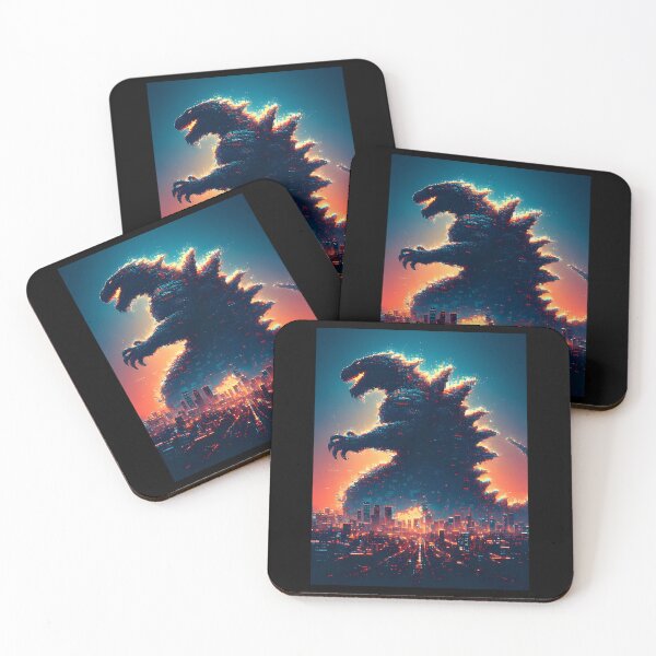 Item preview, Pixel Of Godzila designed and sold by RomaineEsposito.