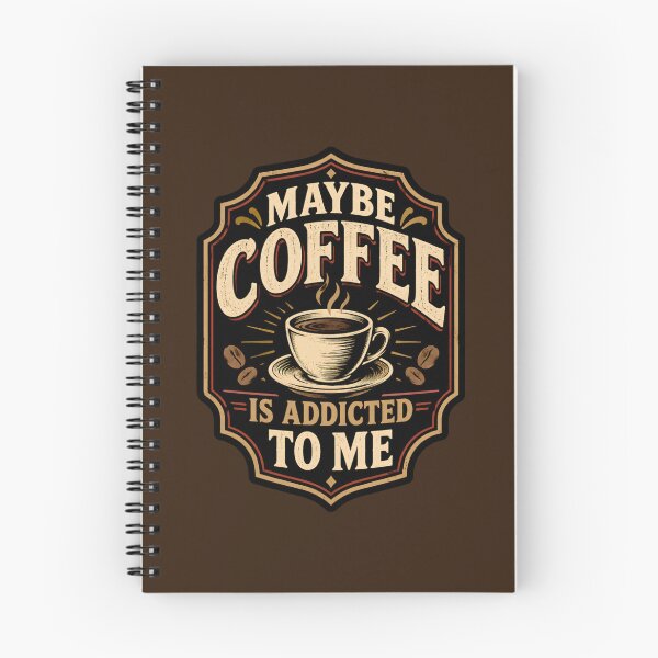 Item preview, Coffee Addict Maybe Coffee Is Addicted To Me designed and sold by DemureArtsy.