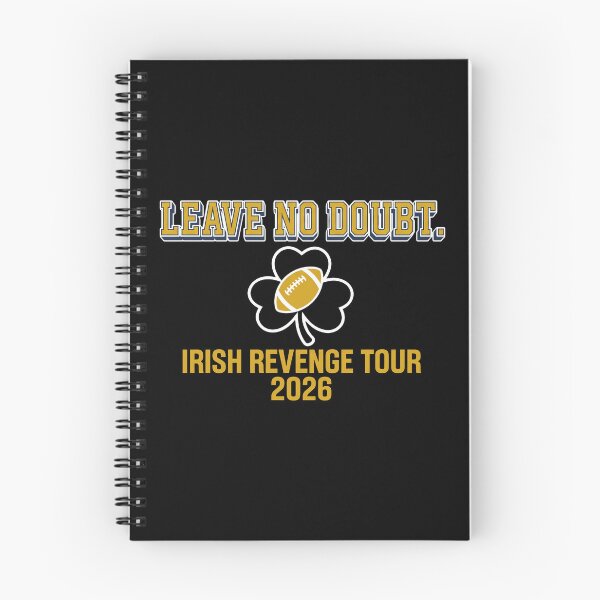 Item preview, Notre Dame Fighting Irish - Leave No Doubt - Irish Revenge Tour 2026 designed and sold by lightylegal.