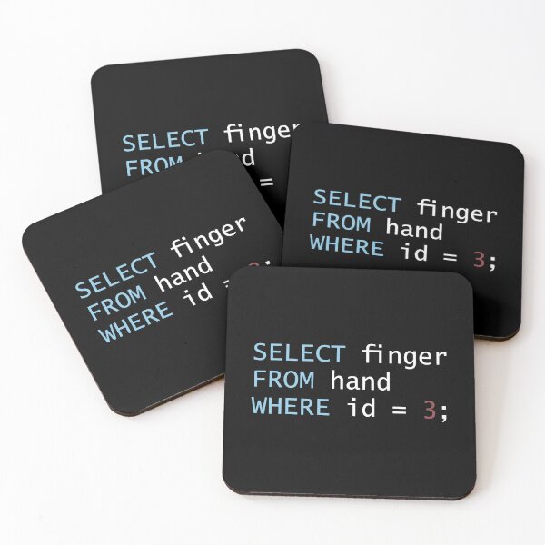 Item preview, Select Finger From Hand Where Id Equals 3 designed and sold by lightylegal.