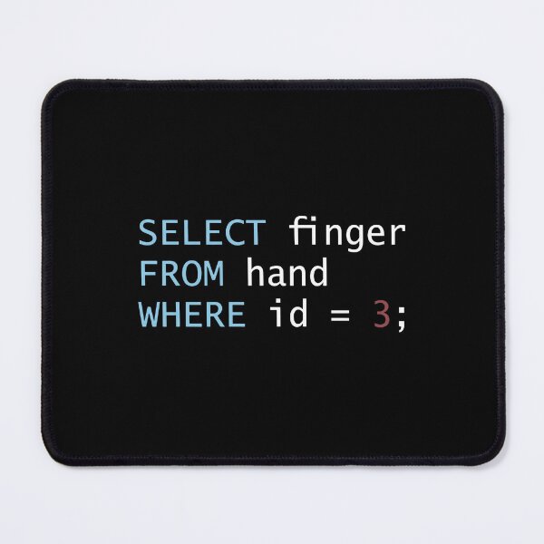 Item preview, Select Finger From Hand Where Id Equals 3 designed and sold by lightylegal.