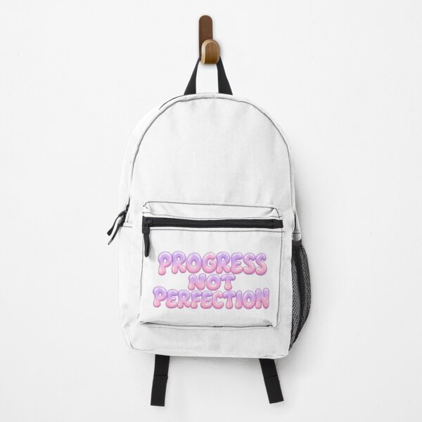 Item preview, Progress Not Perfection Pastel Bubble Text designed and sold by Inkworksbyshery.