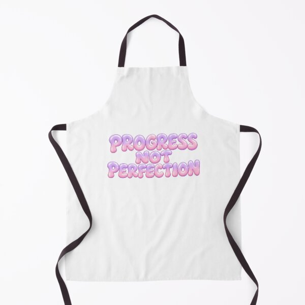 Item preview, Progress Not Perfection Pastel Bubble Text designed and sold by Inkworksbyshery.