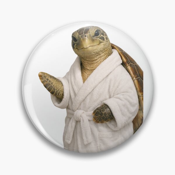 Item preview, Green Sea Turtle Fluffy Bathrobe designed and sold by Sillytoe.