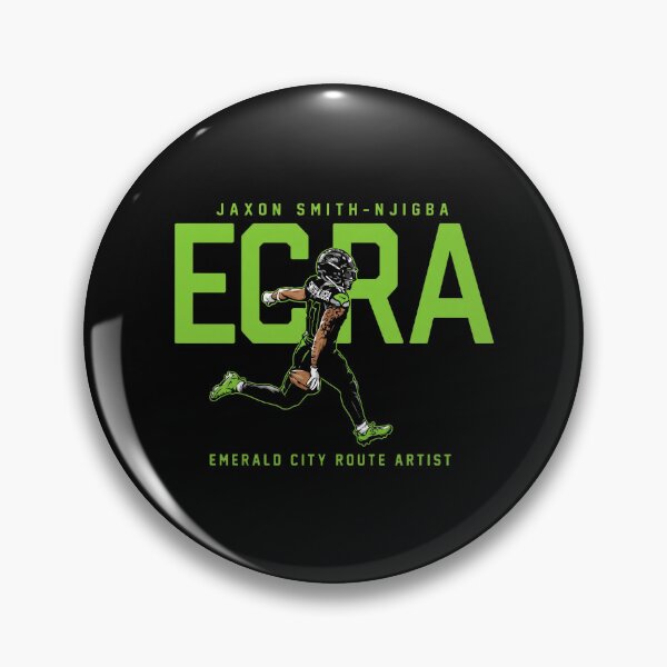 Item preview, Jaxon Smith-Njigba - Seattle Seahawks - ECRA - Emerald City Route Artist - NFLPA designed and sold by lightylegal.