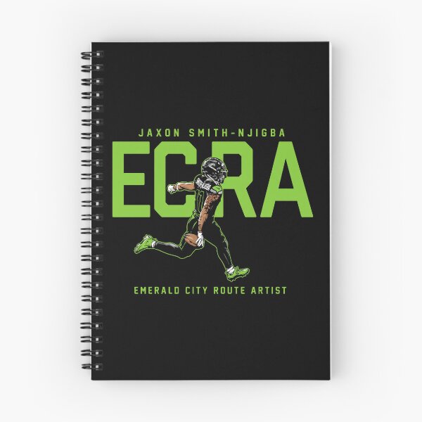 Item preview, Jaxon Smith-Njigba - Seattle Seahawks - ECRA - Emerald City Route Artist - NFLPA designed and sold by lightylegal.