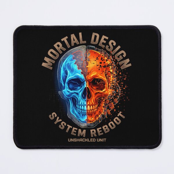 Item preview, Copy of Mortal Design System Reboot - Biomechanical Cyber Skull designed and sold by rich-moda.