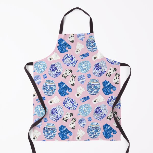 Aperçu de l'œuvre Cabinet de curiosités de style chinoiserie rose clair créée et vendue par YesterdayColl.