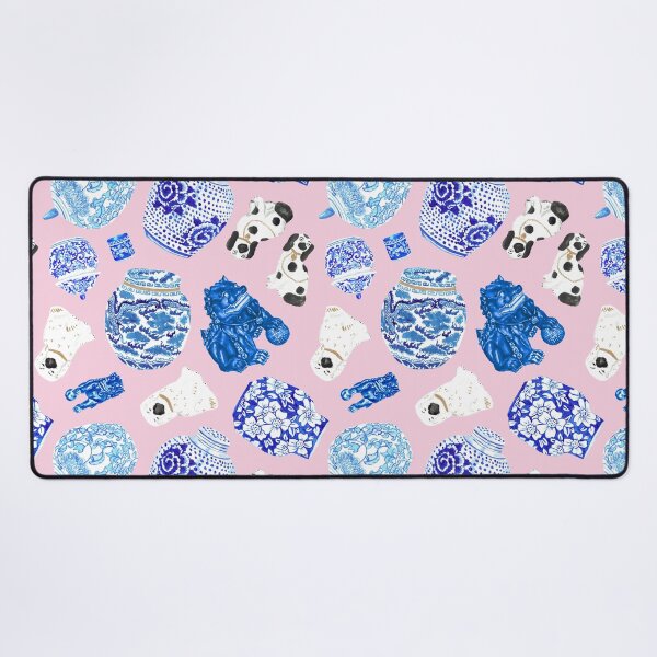 Item preview, Chinoiserie Curiosity Cabinet in Light Pink designed and sold by YesterdayColl.