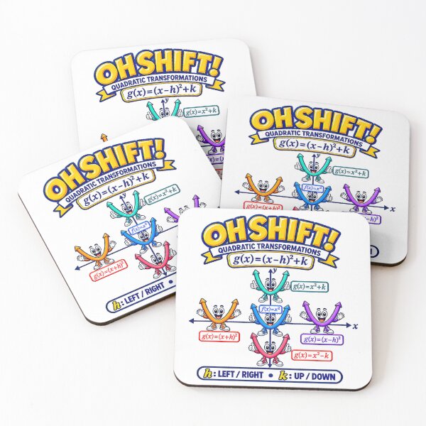Item preview, Oh Shift Quadratic Functions designed and sold by ForestaMath.