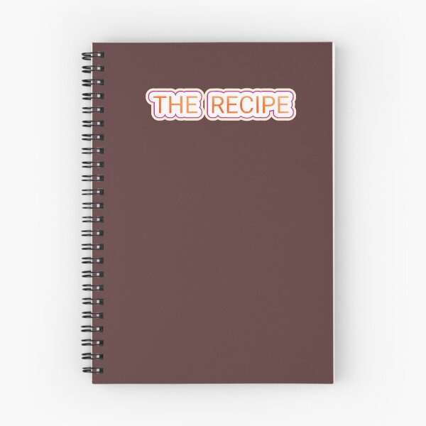 Item preview, THE RECIPE written designed and sold by Jsseem.
