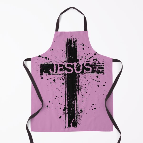 Item preview, Pink Jesus Cross Paint Splatter designed and sold by TeachersCubby.