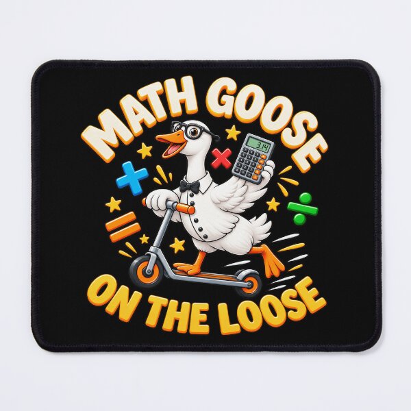 Item preview, Math Goose on the Loose Funny Math Teacher Student Goose Classroom Humor designed and sold by 76Valeria.