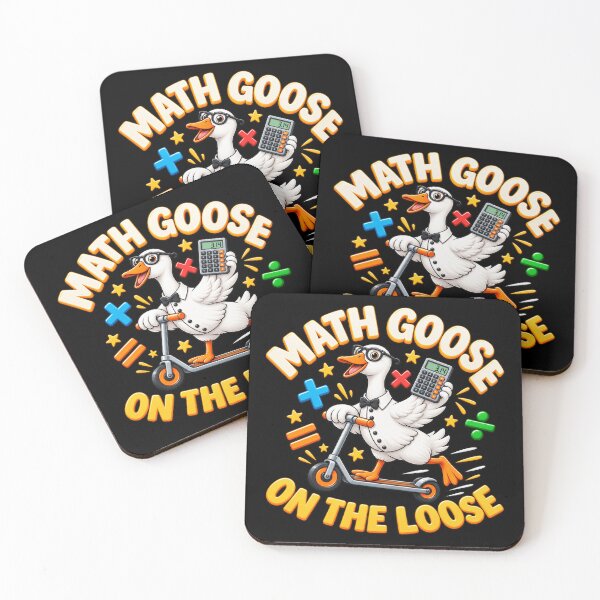 Item preview, Math Goose on the Loose Funny Math Teacher Student Goose Classroom Humor designed and sold by 76Valeria.