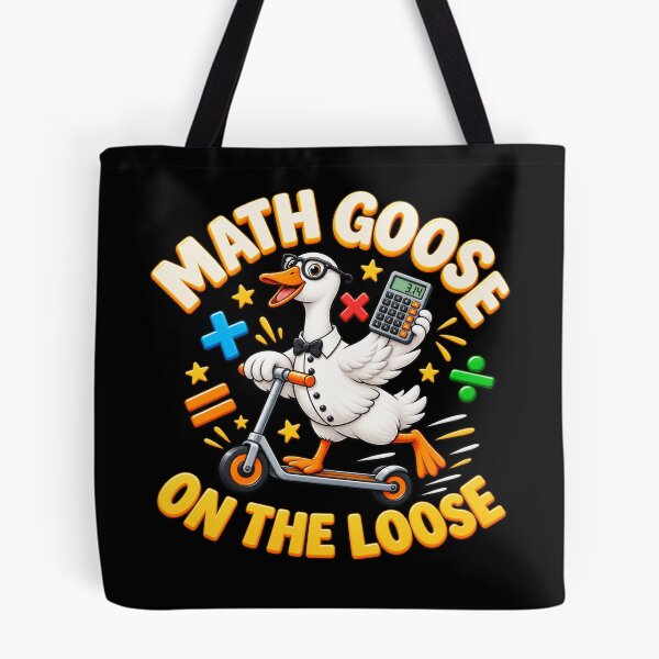 Item preview, Math Goose on the Loose Funny Math Teacher Student Goose Classroom Humor designed and sold by 76Valeria.