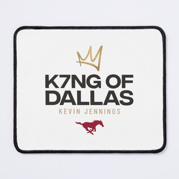 Item preview, Kevin Jennings - SMU Mustangs - K7ng Of Dallas designed and sold by lightylegal.