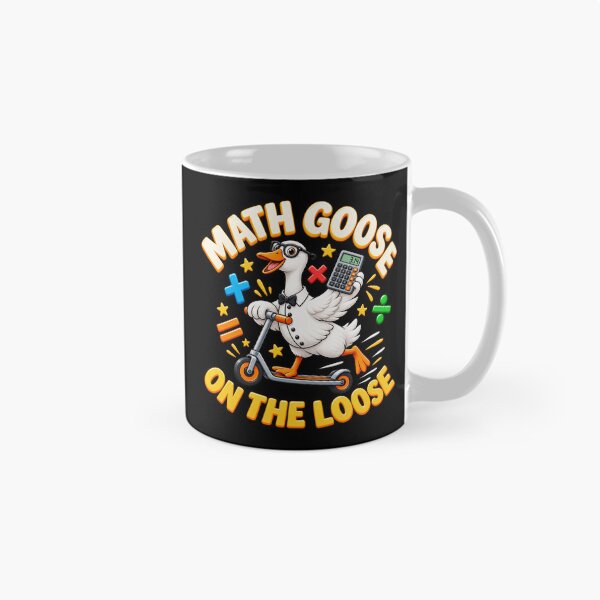 Item preview, Math Goose on the Loose Funny Math Teacher Student Goose Classroom Humor designed and sold by 76Valeria.