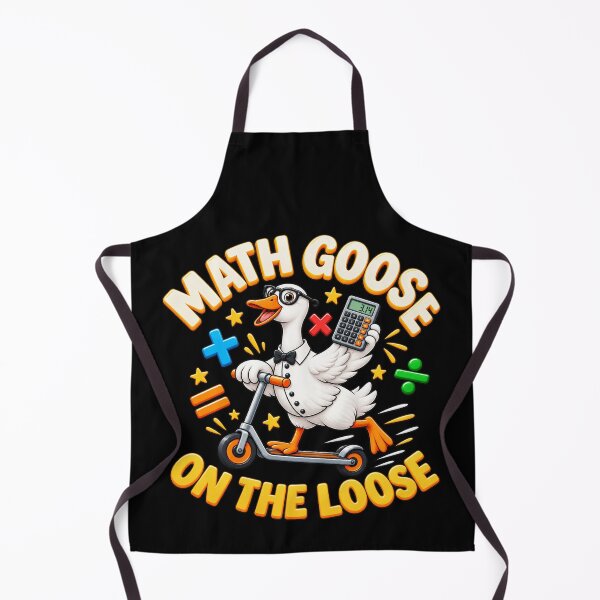 Item preview, Math Goose on the Loose Funny Math Teacher Student Goose Classroom Humor designed and sold by 76Valeria.