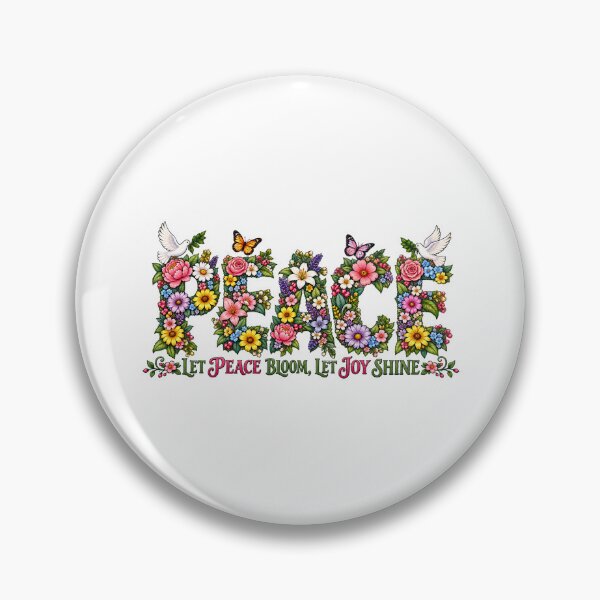 Item preview, Peace in Bloom – Let Peace Bloom, Let Joy Shine designed and sold by NinaCreator.