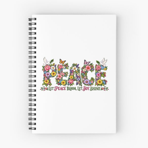 Item preview, Peace in Bloom – Let Peace Bloom, Let Joy Shine designed and sold by NinaCreator.