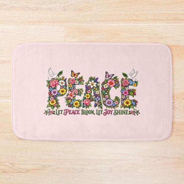 Item preview, Peace in Bloom – Let Peace Bloom, Let Joy Shine designed and sold by NinaCreator.
