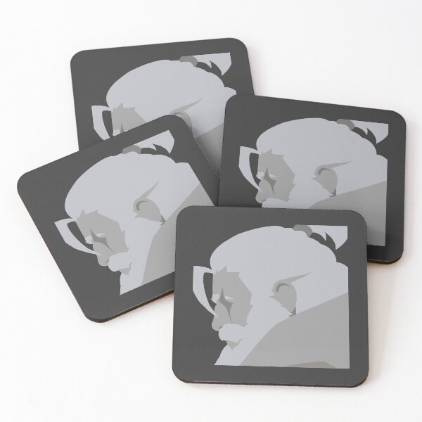 Item preview, Reinhardt Overwatch Hero Silhouette Icon Design designed and sold by hallecakes.