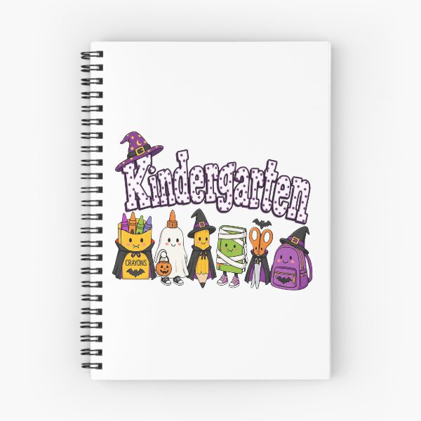 Item preview, Kindergarten - Halloween Spooky School Supplies designed and sold by lightylegal.