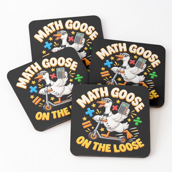 Item preview, Math Goose on the Loose Funny Math Teacher Student Goose Classroom Humor designed and sold by 76Valeria.