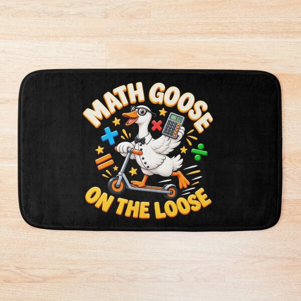 Item preview, Math Goose on the Loose Funny Math Teacher Student Goose Classroom Humor designed and sold by 76Valeria.