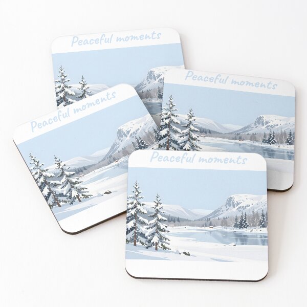 Item preview, Snowy Mountain Serenity designed and sold by John-NW-Shop.