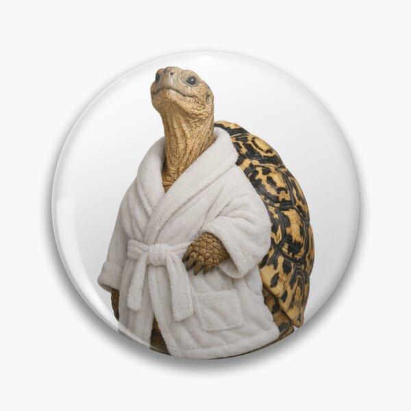 Item preview, Leopard Tortoise Fluffy Bathrobe designed and sold by Sillytoe.