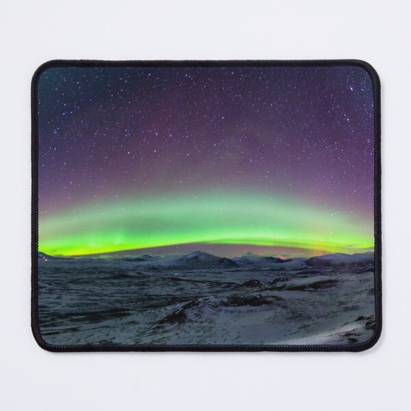 Item preview, Winter Aurora Borealis designed and sold by funnybumperstickersetc.