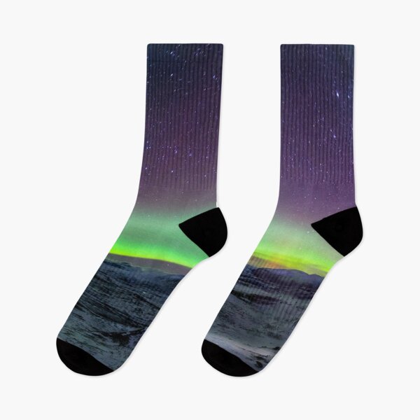 Item preview, Winter Aurora Borealis designed and sold by funnybumperstickersetc.