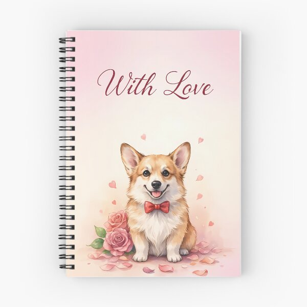 Item preview, Corgi with Red Bow Tie Valentine Watercolor Art designed and sold by SellingWSarah17.