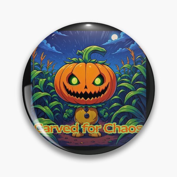 Item preview, Chibi Pumpkinhead Jack – “Carved for Chaos” designed and sold by AADesigns42.