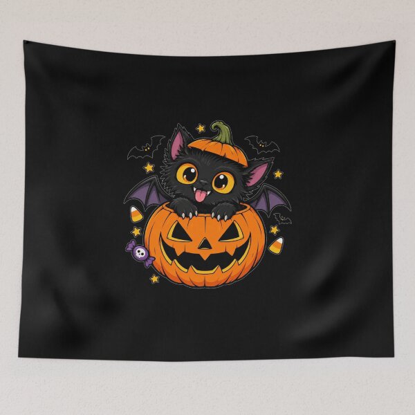 Item preview, Pumkin bat  designed and sold by Konvero.