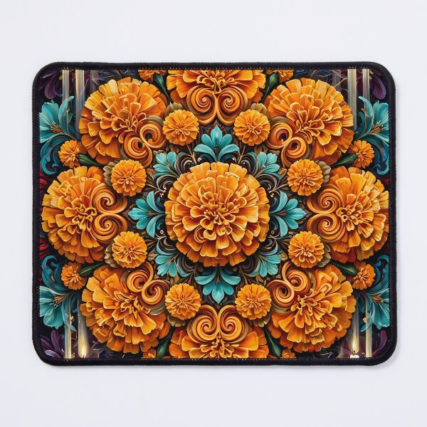 Item preview, Day Of The Dead Golden Mandala Lights Art designed and sold by Legend Has It.