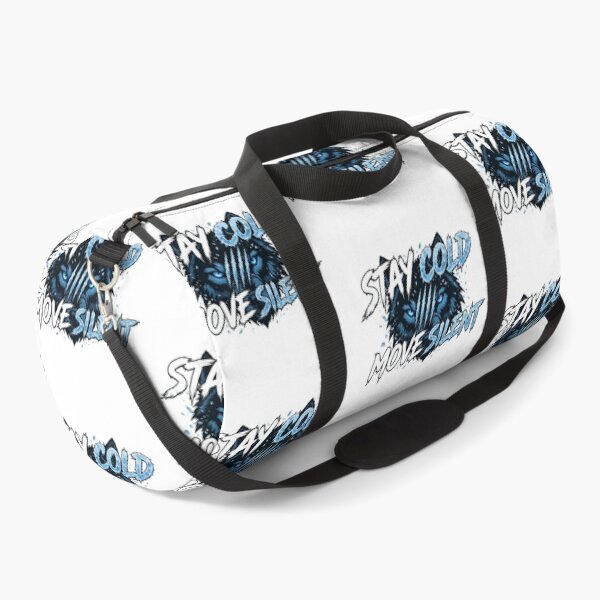 Item preview, STAY COLD MOVE SILENT - Icy Blue Wolf Eyes Claw Marks Motivational designed and sold by VYBE DARK Studio.