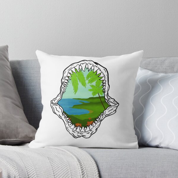 Item preview, Green shark beach jaw designed and sold by Designsbyleahhh.