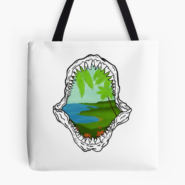 Item preview, Green shark beach jaw designed and sold by Designsbyleahhh.