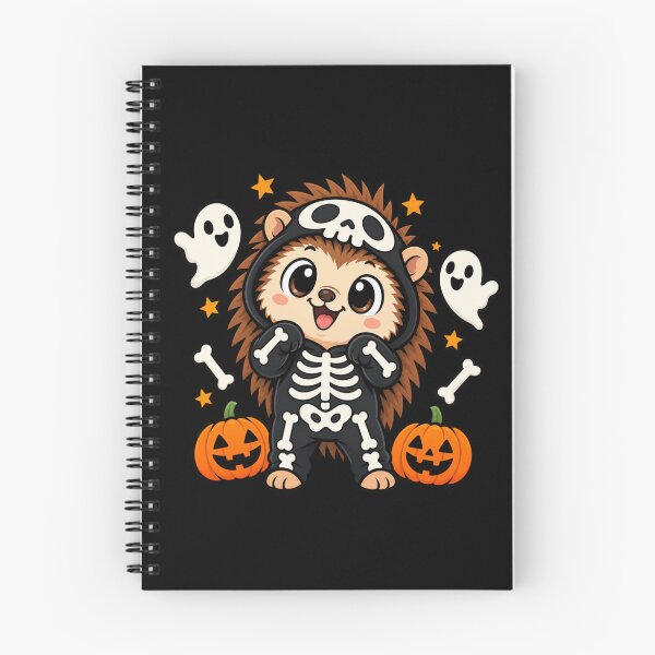 Item preview, hedgehog halloween costume skeleton designed and sold by Konvero.