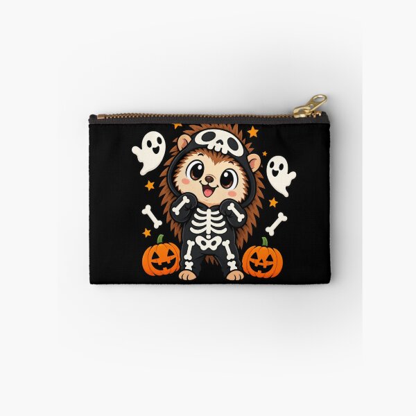 Item preview, hedgehog halloween costume skeleton designed and sold by Konvero.