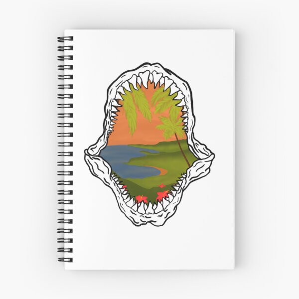 Item preview, Orange shark jaw beach designed and sold by Designsbyleahhh.