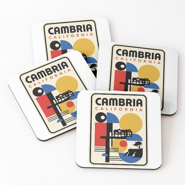 Item preview, Retro Cambria Bauhaus Geometric Skyline designed and sold by k3rstman1.