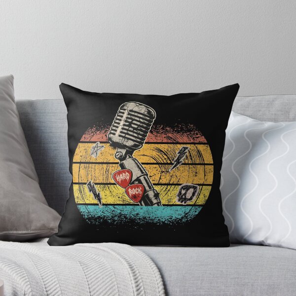 Item preview, Hard Rock Mic - Vintage Rock designed and sold by Nacho Average Designs.