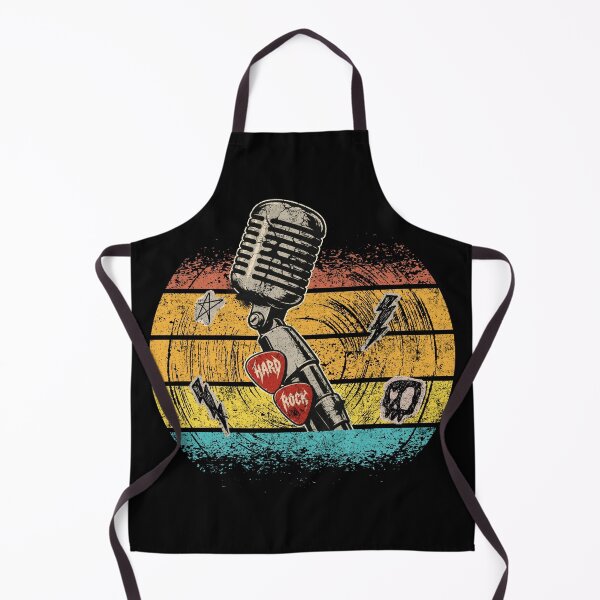 Item preview, Hard Rock Mic - Vintage Rock designed and sold by Nacho Average Designs.
