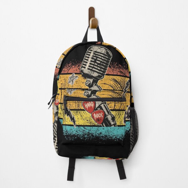 Item preview, Hard Rock Mic - Vintage Rock designed and sold by Nacho Average Designs.