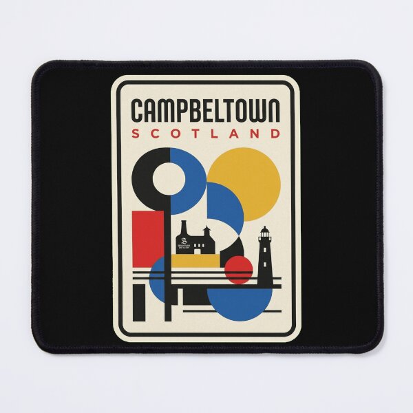 Item preview, Retro Campeltown Bauhaus Geometric Skyline designed and sold by k3rstman1.