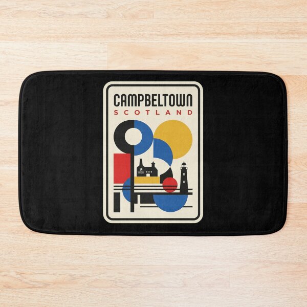 Item preview, Retro Campeltown Bauhaus Geometric Skyline designed and sold by k3rstman1.