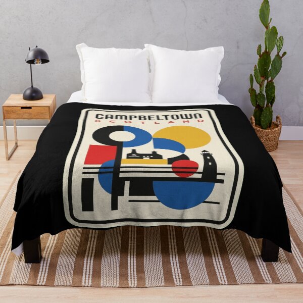 Item preview, Retro Campeltown Bauhaus Geometric Skyline designed and sold by k3rstman1.